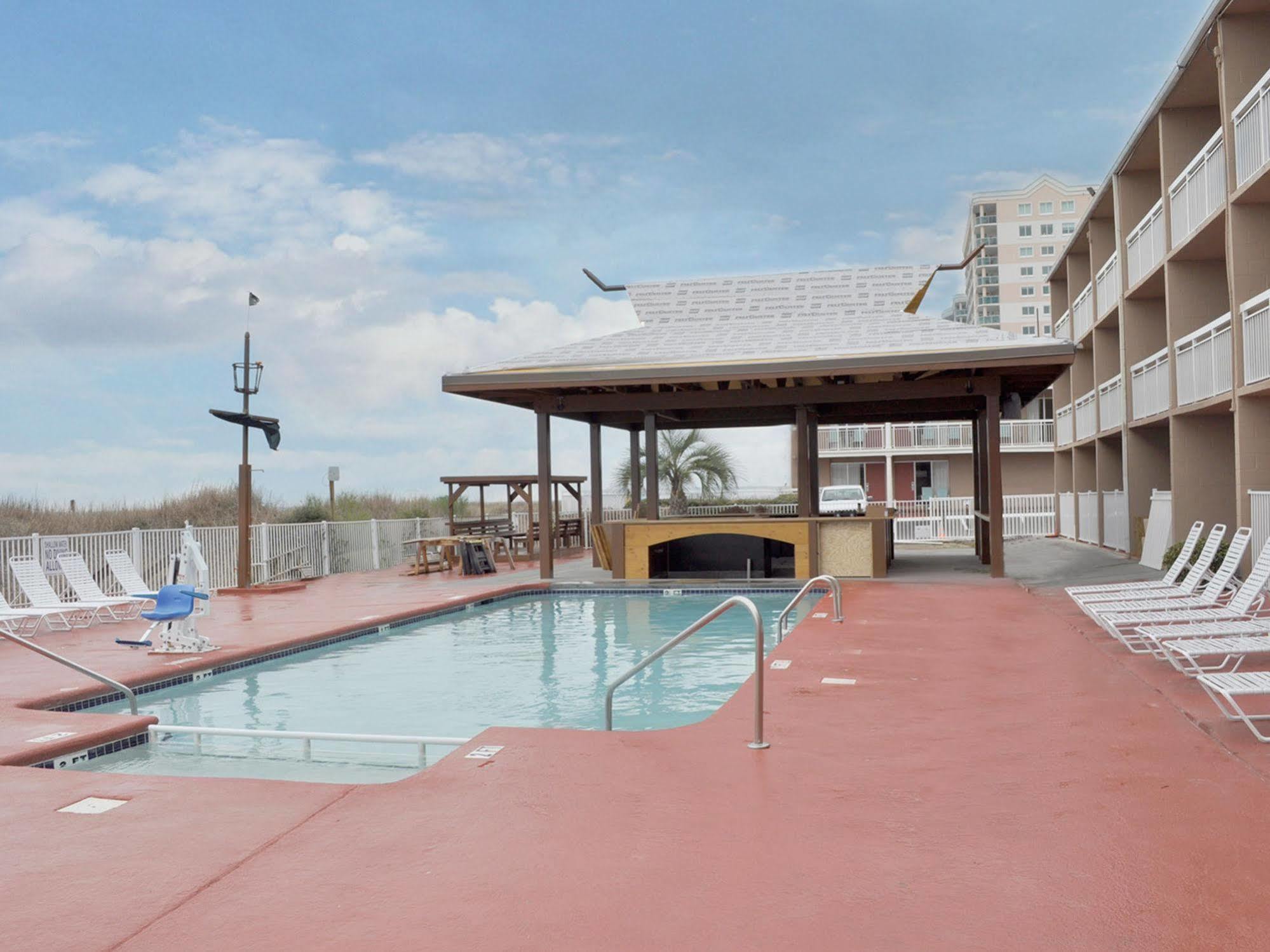 Castaway Beach Inn & Swim Up Bar North Myrtle Beach Exteriör bild